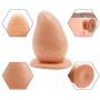 Wushuangyu 5.12 Inch Best Plǚg Trainer Stimulator Toy for Couple Female - Vibrant Toy (Color : Brown)