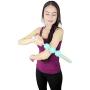 2019 Muscle Roller Stick 3 Ball, Restore Pressure Point Muscle Roller Massage Stick with Soft Spikes for Reducing Body Muscle Soreness (Mint Green)