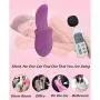 Whisper Quiet Massager Handheld 10 Frequency Vib Tongue Massager, Rechargeable Silicone Lick Massage Magic Wand Purple By Luseeo Whisper Quiet Massager Handheld 10 Frequency Vib Tongue Massager, Rechargeable Silicone Lick Massage Magic Wand Purple By Luseeo