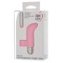 Adam & Eve Powerful 10 Speed Rechargeable Silicone Finger Bullet Vibe - Pink