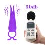 Quiet Powerful Silicone Mini Vibrator with 10 Modes for Travel, LUV-SPOT Rechargeable Sex Toys with Soft Smooth Tentacles to Clitoris Nipple Penis Stimulation Massager for Women, Men and Couples