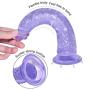 Full Portable 8 Inch Waterproof Soft Wand Flexible Toy for Women,Lifelike Women - Blue - Huangshantechan1.1