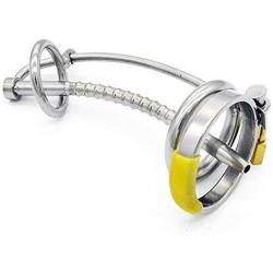 Worth Having / 3 Ring Stainless Steel Male C`h?st- icirc;ty Device/Belt with Catheter Ccedil; Ocirc; ccedil;-K C acirc;ge Pёns Lǒck Game Ccedil; Ocirc; ccedil;-K Ring