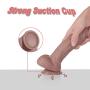 Dildo Sex Toy for Women, SHEQU 8.6inch Realistic Penis Cock with Suction Cup Silcone Dong with Balls Adult Toys for Vaginal G-spot and Anal Masturbation Waterproof