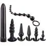 CONtenct 7PCS Vibritor Anul Plug Adult Six Toys Kit Band Slave Toy Games for Couple s CONtenct 7PCS Vibritor Anul Plug Adult Six Toys Kit Band Slave Toy Games for Couple s