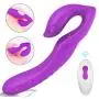 WEI EI Waterproof Dual Motor Silicone Vib Stimulator Remote Control 9 Speeds Msager USB Rechargeable for Women (Purple) WEI EI Waterproof Dual Motor Silicone Vib Stimulator Remote Control 9 Speeds Msager USB Rechargeable for Women (Purple)