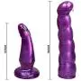YUN-FLOVE YUN-Massagrel 7in Women Double Pleasure Toys Stráp ǒn Massaging Wand Huge Size