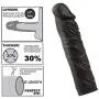 Black Mega 2" Extra Thick Extension Extender Girth Sleeve 9917 Black Mega 2" Extra Thick Extension Extender Girth Sleeve 9917
