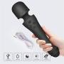 Wand Massager Handheld 7 Speed Mode for Back Neck Shoulder Waist Muscle Massage Sports Recovery,DC Charger