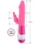 G-Spot Rabbit Vibrator with Bunny Ears, Realistic Shaft & Pleasure Beads for Women Clitoral Stimulation | Lyps Lily - Rotating Silicone Dildo with 10 Vibration Modes and 2 Powerful, Quiet Motors G-Spot Rabbit Vibrator with Bunny Ears, Realistic Shaft & Pleasure Beads for Women Clitoral Stimulation | Lyps Lily - Rotating Silicone Dildo with 10 Vibration Modes and 2 Powerful, Quiet Motors
