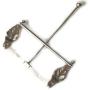 OUYAWEI Stainless Steel BDSM Nipple Clamp Spreader Flirting Torture Butterfly The Tower of Pain Nipple Clip for Female