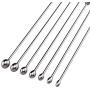 prettDliJUN Urethral Sounding kit 1/7Pcs Men Metal Dilator Urethra Prostate Stimulation Rod Penis Plug Catheter 7pcs