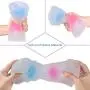 Male Masturbator Realistic Pocket Pussy Masturbation 3D Textured Real Vagina Masturbators with 2 Built in Cock Rings Clear Adult Sex Toys for Men