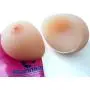 1400g/pair Water Drop Shape Silicone Mastectomy Breast Form Breast Enhancer Artificial Breasts F Cup,with Pink Protective Bag