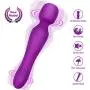 Wand Muscle Massager,Hizek Powerful Personal Massage Handheld Wand with Double Shock,38 Vibration Modes,LED Display,USB Charging,Whisper Quiet,100% Waterproof Massager for Body Massage Wand Muscle Massager,Hizek Powerful Personal Massage Handheld Wand with Double Shock,38 Vibration Modes,LED Display,USB Charging,Whisper Quiet,100% Waterproof Massager for Body Massage