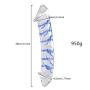 Huge Double-Ended Glass Wand Huge Smooth Medical-Grade Crystal Stick for Women Men