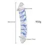 Huge Double-Ended Glass Wand Huge Smooth Medical-Grade Crystal Stick for Women Men