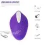 Wearable Panty Vibrator with Wireless Remote Control Panties Vibrating Eggs-12 Vibration Patterns Medical Silicone Waterproof Invisible Clitoral Stimulator Toys for Couples (Purple)