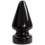 Doc Johnson Titanmen - Ass Master - Massive Anal Plug - For Experienced Players - Traditional Shape - 4.5 Inch Width - Anal Toy - Black
