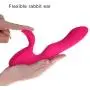 LEVETT Powerful Dildo Female Vibrator to Stimulate Clitoris and G Spot 14 Vibration Modes Rechargable Massager