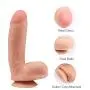 Wildfire Realistic Ultra-soft Dildo with Suction Cup Cyberskin Lifesize Penis Dong for Female Masturbation Wildfire Realistic Ultra-soft Dildo with Suction Cup Cyberskin Lifesize Penis Dong for Female Masturbation