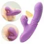 Wireless 7 Frequency Thrusting and Sucking Toys Waterproof Rechargeable Handheld Massager Wand with Heating Function,Powerful But Quiet,Medical Silicone - Discreet Package (Purple) Wireless 7 Frequency Thrusting and Sucking Toys Waterproof Rechargeable Handheld Massager Wand with Heating Function,Powerful But Quiet,Medical Silicone - Discreet Package (Purple)