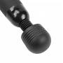 Handheld Wand Massager, Handheld Personal Body Therapeutic Massager Electric Vibrate Wand Massager Magic Waterproof Portable Relieves Muscle Tension Body Aches Pains Sports Recovery (Black)