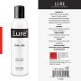 Lure Cum Lubricant, Unscented, Long Lasting Water Based 8 Oz Lube, Natural Liquid Silk-Slippery - Long Lasting - Sensitive Skin Safe for Men, Women, Couples