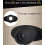 FeiGu 3PCS Medical Silicone Hollow Anal Butt Plug Set-Anal Sex Toys, Masturbation for Adults (S/M/L)