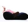 Inflatable Sofa- Sex Bed Sofa with Pump Handcuffs & Leg Cuffs Yoga Chaise Lounge Relax Chair Chaise Lounge Air Sofa Portable Inflatable Sex Furniture Lounger for Couples Sex Position