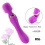 Fondlove Clitoral Vibrator with High Frequency Targeted Vibrating, Waterproof Rechargeable G Spot Clit Vibrators Adult Sex Toys for Women and Couples (Purple)