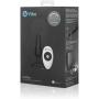 B-VIBE - Novice Plug - Beginner Vibrating Butt Plug That Offers 15 Vibrating Patterns & 6 Intensity Levels (Insertable Size: 3.35” / 8.5 cm x 1” / 2.5 cm - Color: Black)