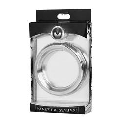 Master Series Stainless Steel Cock Ring, Large