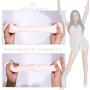 Pocket Pussy,Male Masturbator Vagina Sex Toy for Men,Male Mastubration Stroker Male Sex Toy (White, Lori)