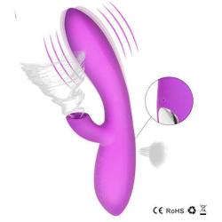 Portable 12 Suction Vibrator Electronic Mobile Computer USB Rechargeable Power Suitable for Home Personal Fitness Sports