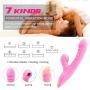 Powerful Clitorial stimulating with 7 Suction Modes +7 Thrusting stimulating Toy for Female,can USB Rechargeable Waterproof G Spots masseger with Heating for Women Suction Secret Packing