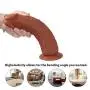 ANFEI Double Layered Silicone Large Size Dildo, Hyper Realistic Premium Penis Sex Toys with Suction Cup(No Eggs,Total 24cm,Width 5.57cm) ANFEI Double Layered Silicone Large Size Dildo, Hyper Realistic Premium Penis Sex Toys with Suction Cup(No Eggs,Total 24cm,Width 5.57cm)