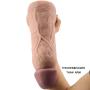 Suntimetime 10.82 Inch Realistic Lifelike Super Soft Silicone Waterpoof Hands-Free Massager for Female Male/All in One Sturdy Suction Cup suntimetime