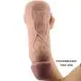 Suntimetime 10.82 Inch Realistic Lifelike Super Soft Silicone Waterpoof Hands-Free Massager for Female Male/All in One Sturdy Suction Cup suntimetime