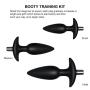 UTIMI Butt Plug Training Set Rechargeable Anal Plug Vibrator Anal Sex Toys for Men and Women, 3 Plug, 1 Bullet