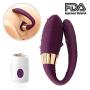 TYSJCSY 7 Frequency U-Shape Couple Love Sti-mulation Promote Toys Sport Tool USB Rechargeable Silicone Couples Wand Massage