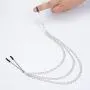 DJKFHIU Women Torture Pussy Clamps Teasing Clamp Clit Pezones BDSM Game Accessories