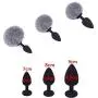 Silicone Rabbit Tail Anal Plug Bunny Tail Butt Plug Adult Toys for Women Silicone Rabbit Tail Anal Plug Bunny Tail Butt Plug Adult Toys for Women