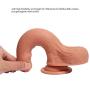 YOULAN Soft and Comfortable Realistic Massager Female Toy 7.09 Inch