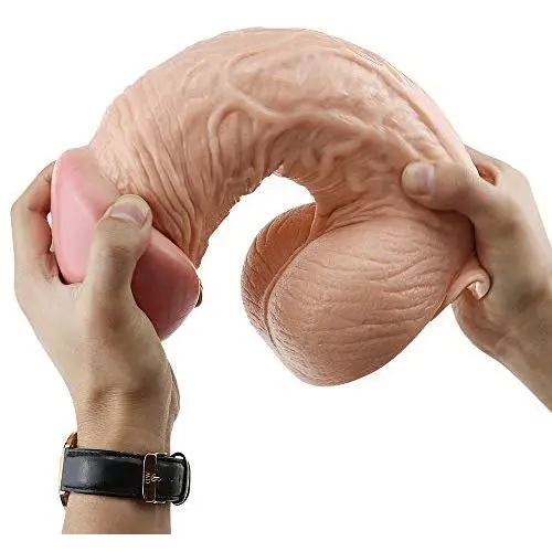 Lifelike Female 12.6 Inch Realistic Lifelike Flesh Huge Tools for Women Silicone Tools with Suction Cup-xindekaishib Lifelike Female 12.6 Inch Realistic Lifelike Flesh Huge Tools for Women Silicone Tools with Suction Cup-xindekaishib