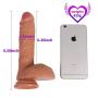PRX 8.5In Silicone-Dîldɔ Female Relax Massager for Women Men,Surreal - Style is Exquisite and Stylish, Love at First Sight PRX