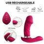 Hands Free Relax Toy Vibrantor Bullet for Women Invisible Wearable Butterfly - USB Rechargeable Double Motor - Best Hands Free Relax Toy Vibrantor Bullet for Women Invisible Wearable Butterfly - USB Rechargeable Double Motor - Best