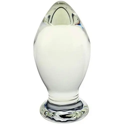 Wowlife So Big - Extra Large Huge Head Glass Butt Plug 5.5x2.63 Inch Dildo Penis G-spot Crystal Anal Plug Wowlife So Big - Extra Large Huge Head Glass Butt Plug 5.5x2.63 Inch Dildo Penis G-spot Crystal Anal Plug