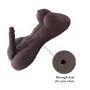 SINLOLI Love Doll Sex Doll Torso,Premium Sex Toys for Men Women and Couples (Black Sex Doll)