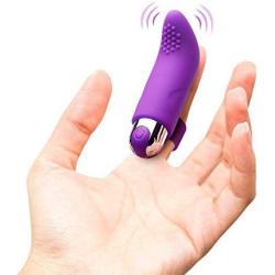 Particles Head Detachable Finger Design Mini Bullet V-Î-B-râtors 10 Speeds USB Charged Silicone C-lîT Wand Toys for Woman